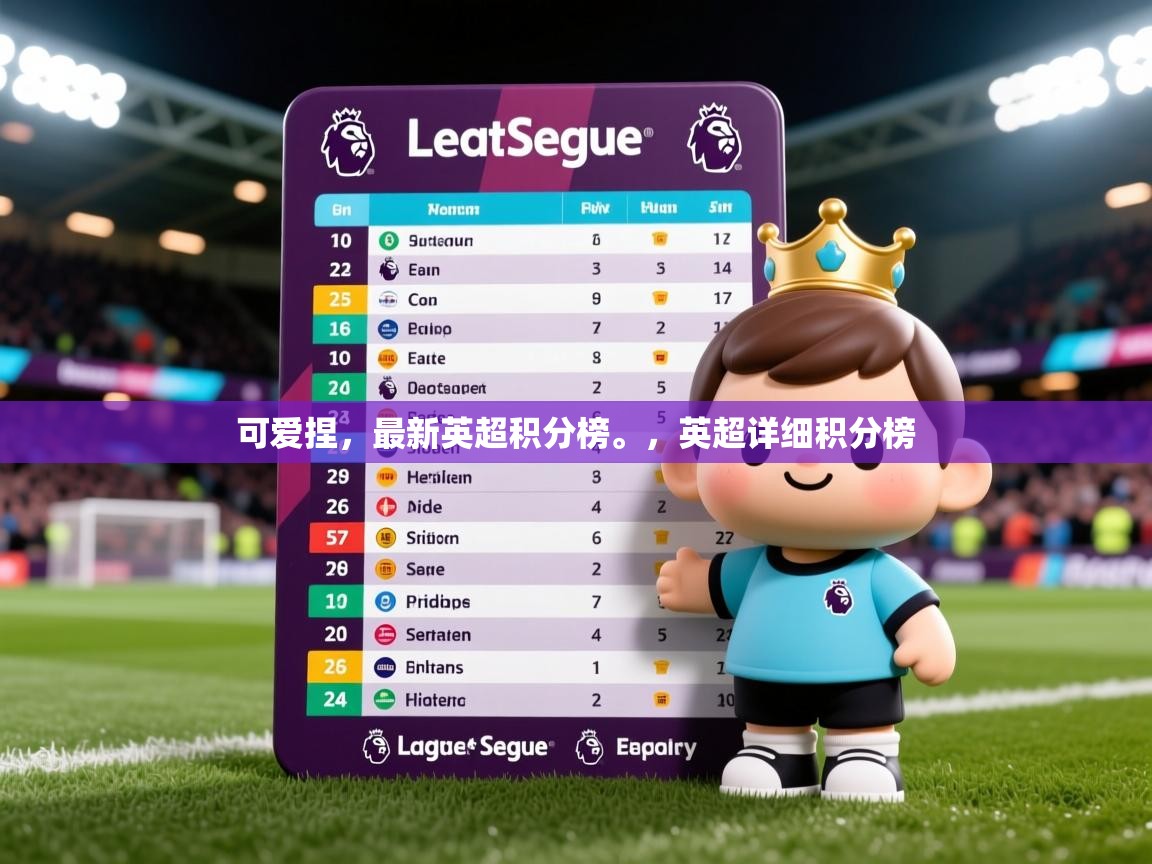 2025华体会体育下载可爱捏，最新英超积分榜。，英超详细积分榜