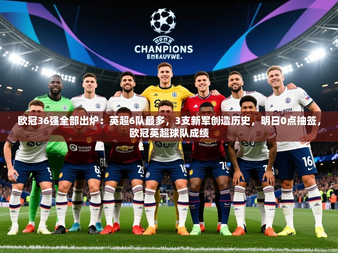 2025华体会登录最新地址欧冠36强全部出炉:英超6队最多,3支新军创造历史,明日0点抽签,欧冠英超球队成绩 第4张