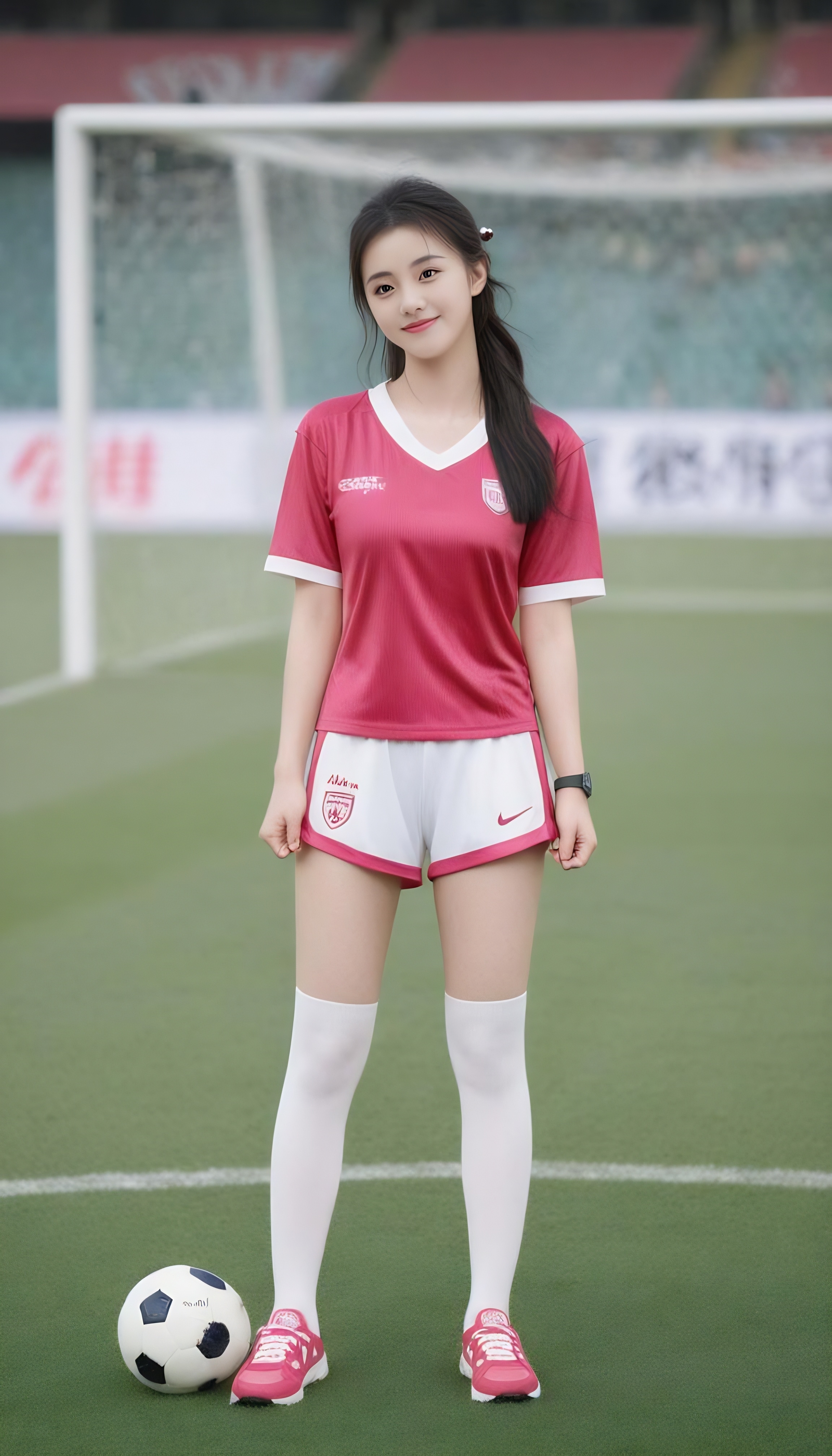热血青春：女子足球比赛中的青春梦想